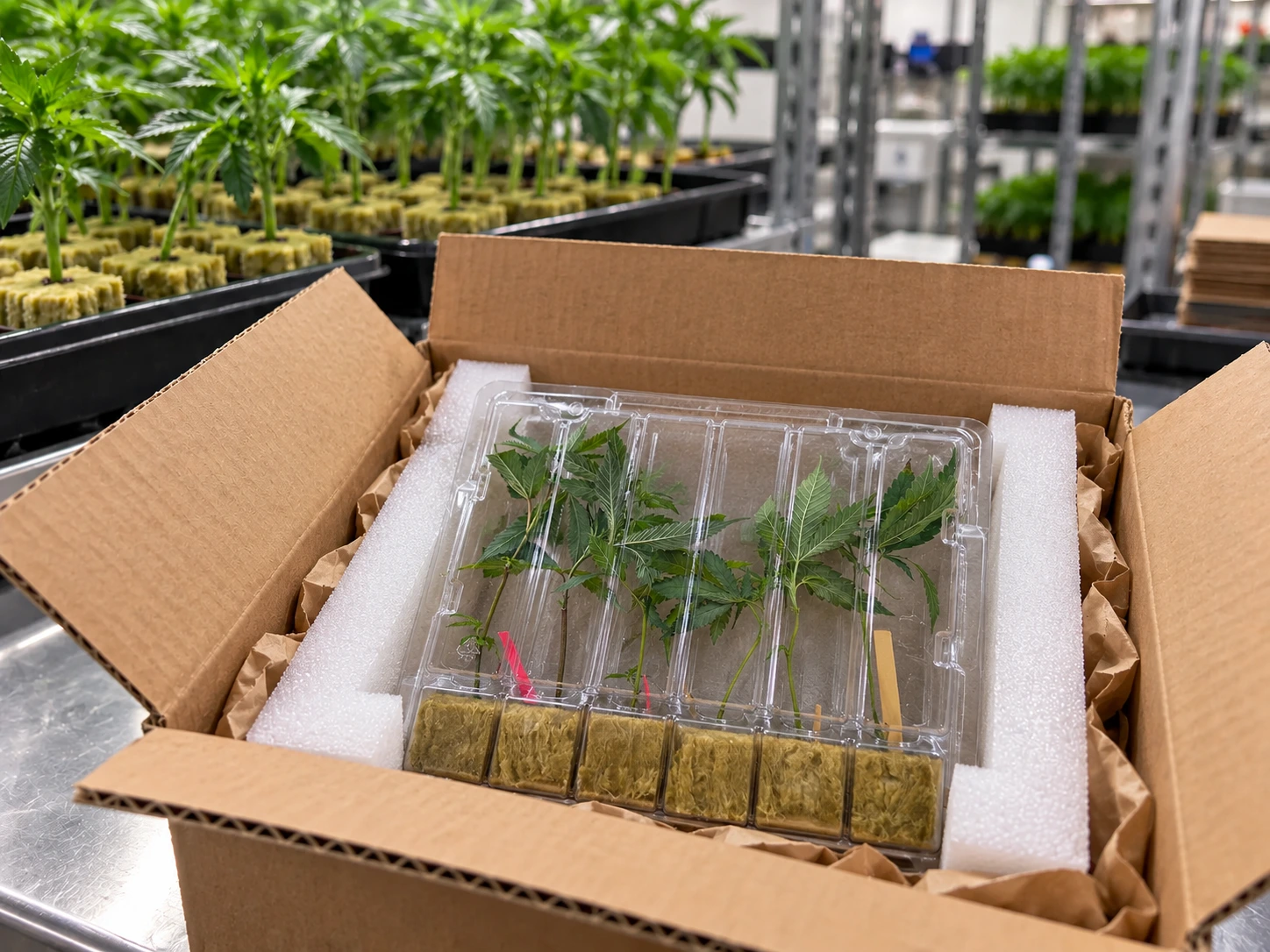 Clone packaging and shipping step
